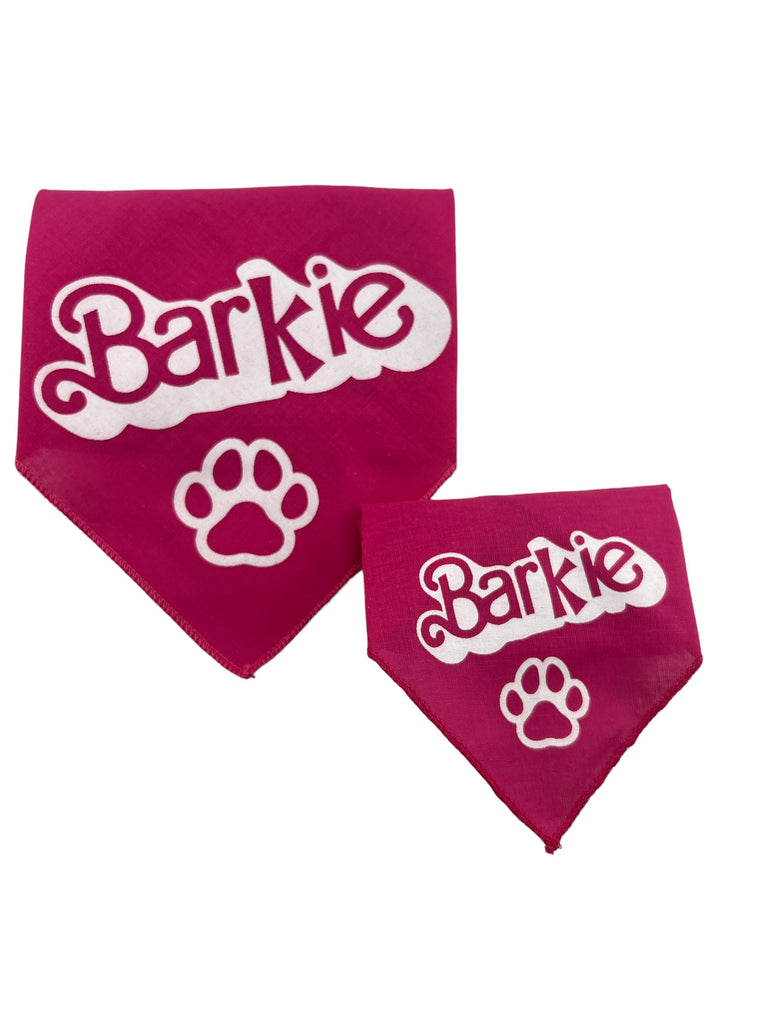 Barkie (Barbie) Dog Bandana for small to large pets