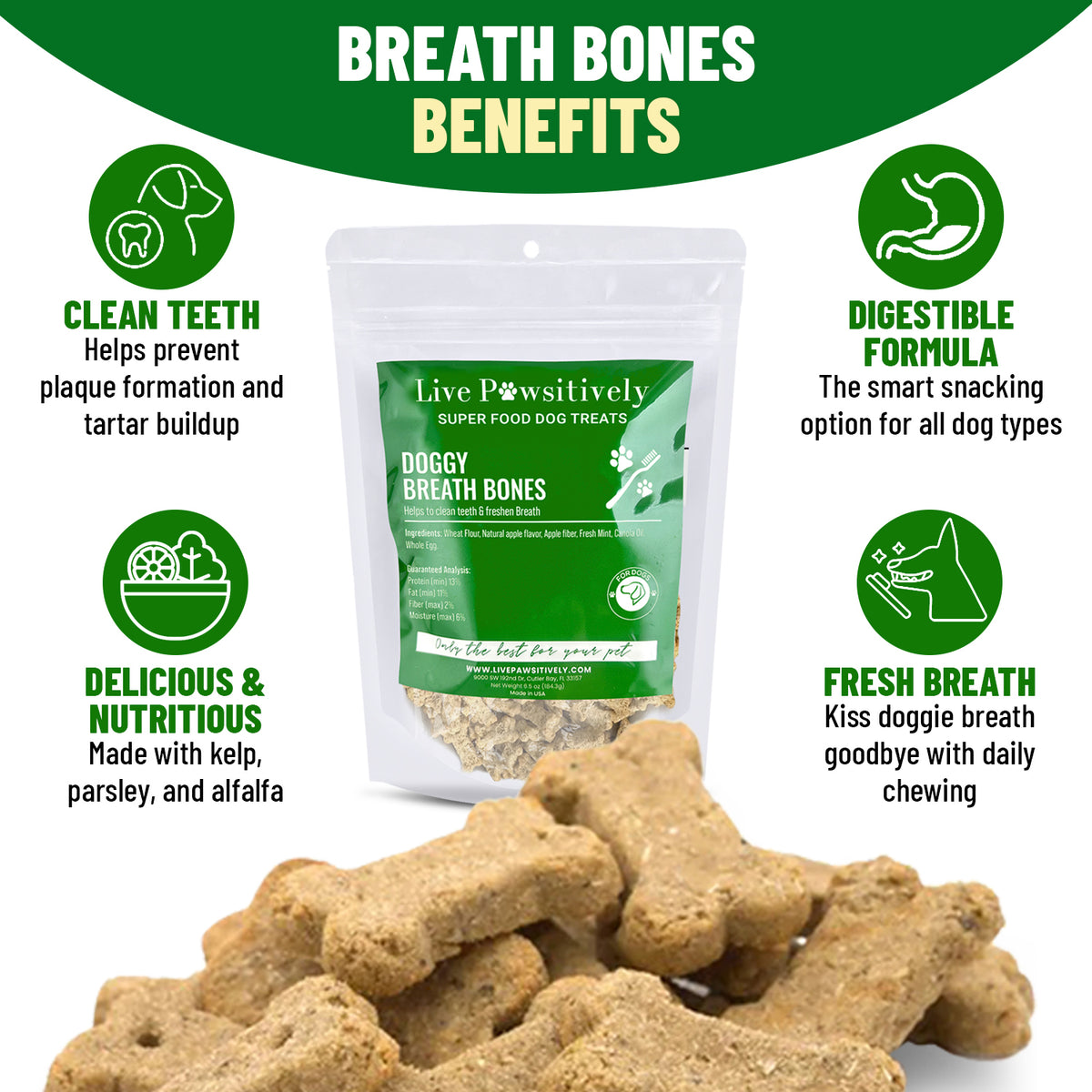 Doggy Breath Bones