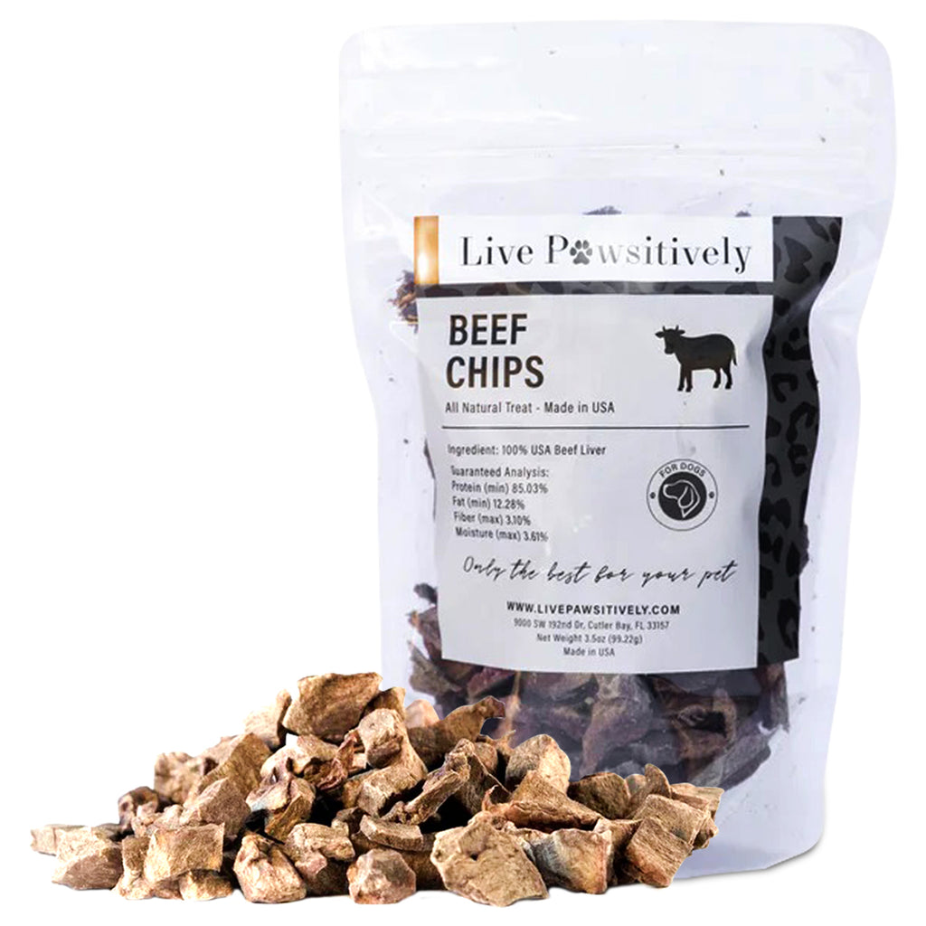 Freeze Dried Beef Chips 3.5OZ